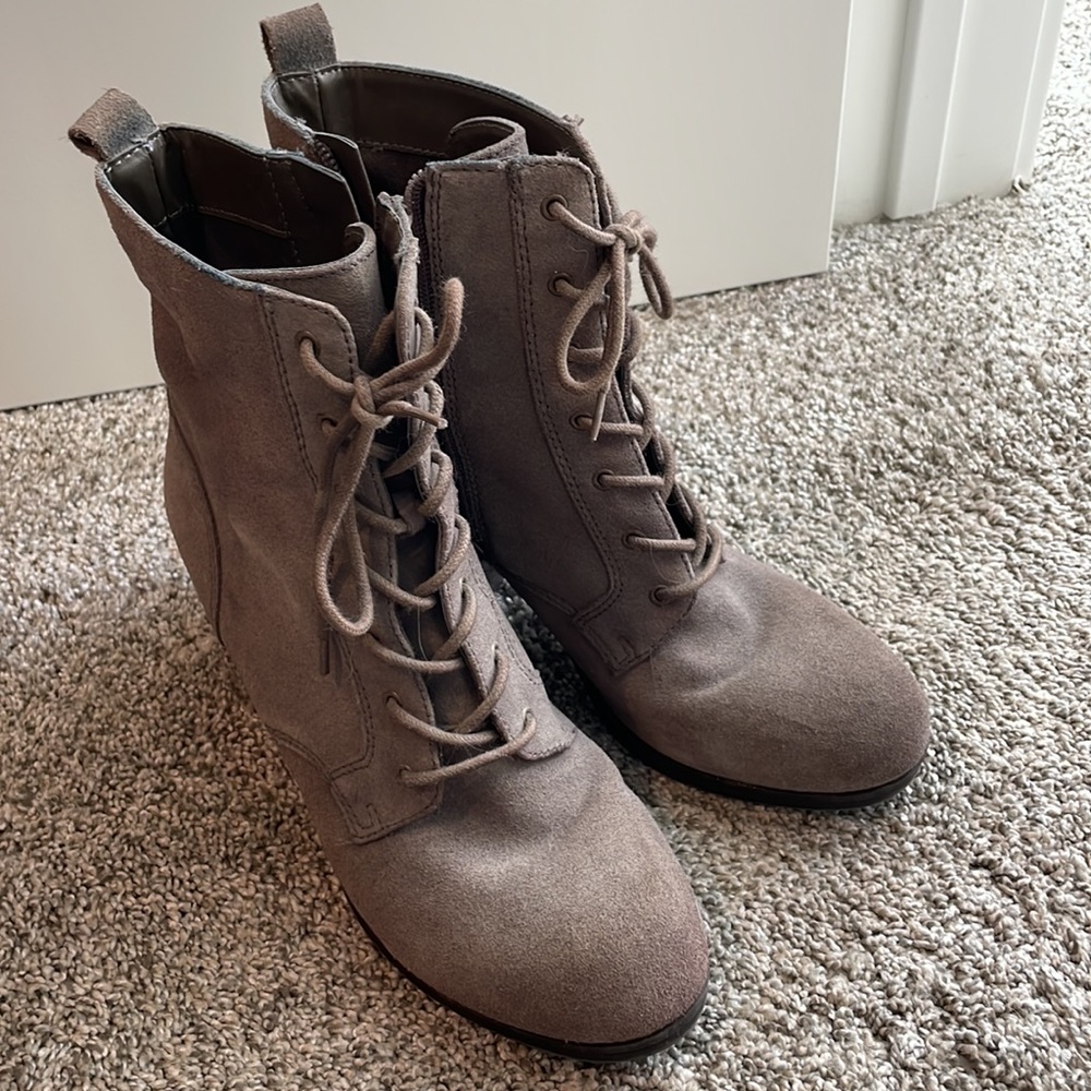 Nine West Tie Up Booties